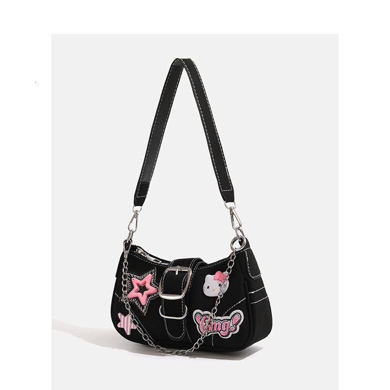 Top brand high-quality new free designer bag, spicy girl star rectangular underarm shoulder bag, new free designer bag