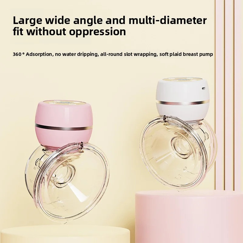 Silent wearable mother and baby products breast milk milking machine fully automatic electric pump silicone rubber 250527