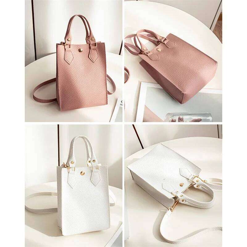 Summer New Handbag Women's Fashion Crossbody All-Match Solid Color Ladies Shoulder Bag Wallet Purse