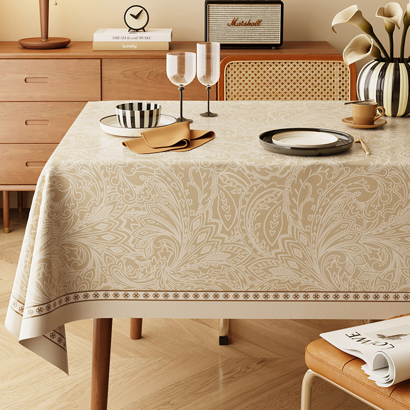 A647 Jijifeng Waterproof & Oil-Proof Washable Table Mat - High-Quality Desktop Protection for Coffee Tables