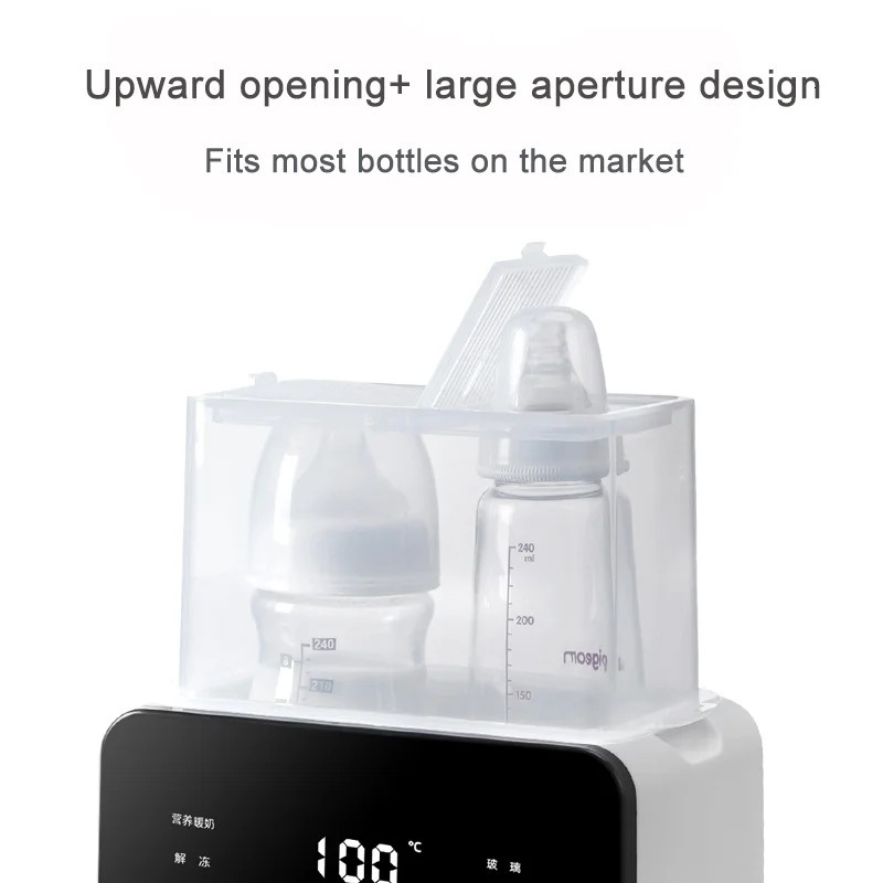 Multifunction Baby Bottle Warmer born Babies Milk Double Nursing Heater Sterilizer with Accurate Temperature Control 250527