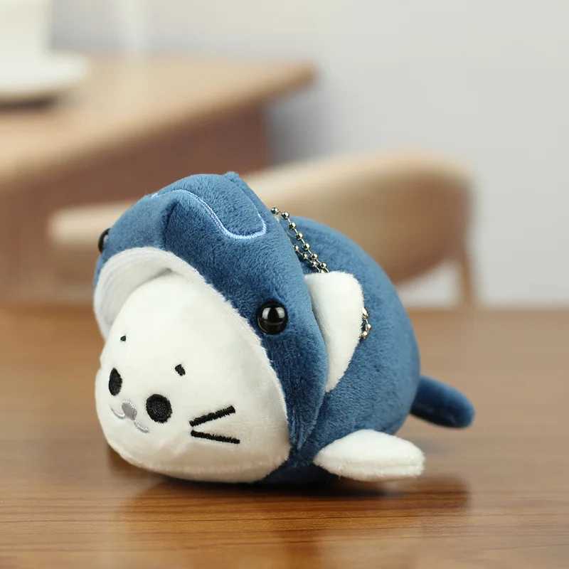 Cute Seal Doll Keychain For Bag Pendant Creative Animal Series Plush Seal Doll Stuffed Keychain Kawaii Doll For Gifts Wholesale W250526