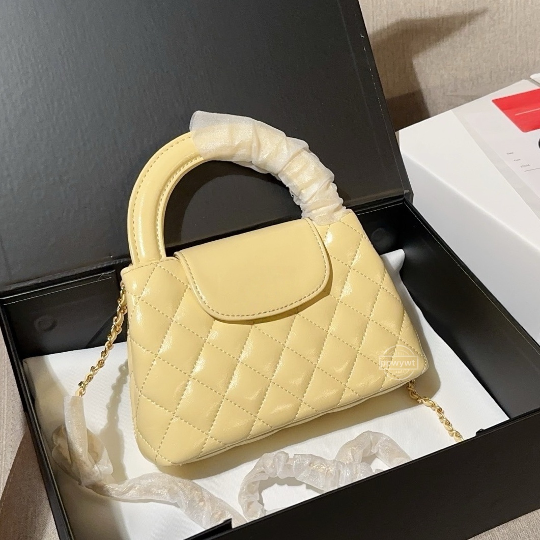 Designer Bag Women Portable Shoulde Bags Mini Shopping Bag With Handle Golden/Silver Hardware Matelasse Chain Wallet Luxury Bag Handbags Crossbody Bags Suitcase