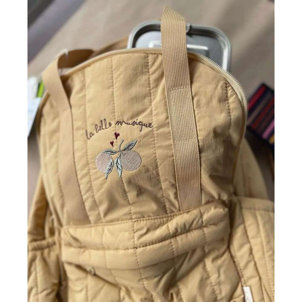 KS Brand Mommy Bag Travel Children Kid Cherry Backpack Primary Schoolbag Baby Waterproof Print Kindergarten Bags Boys Girls Gift