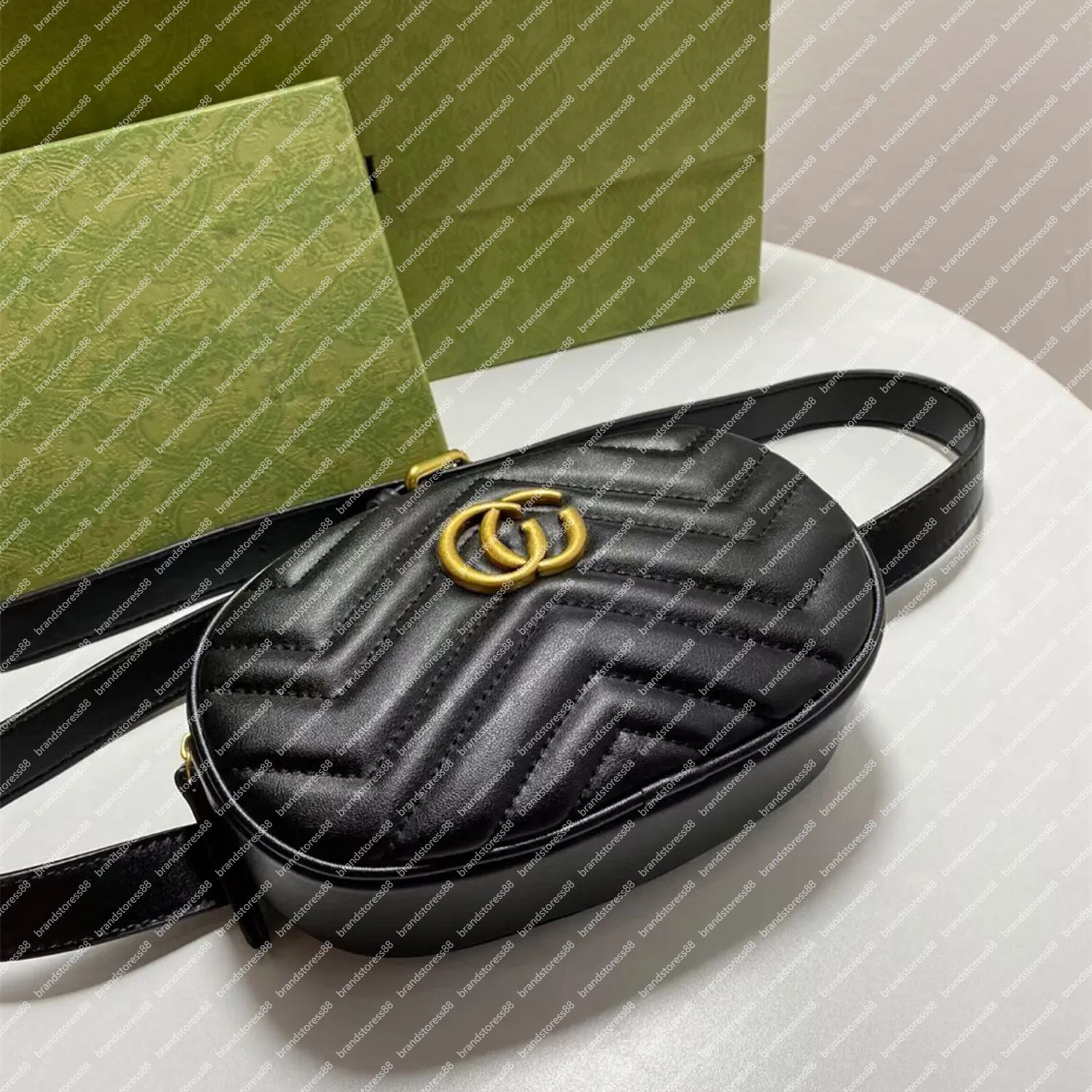 Top Quality Designer bags Womens Marmont Leather Handbags Men crossbody bags Fanny Packs Waist Bags bum bag Handbag Lady belt bag Chest bag bumbag Purse Wallets