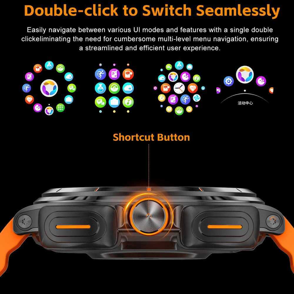 2025 Watches TWS Wireless Earphones 2 in 1 Smart Watch and Tooth Call Sport Fitness Outdoor Run Health Smartwatch Men WomenXJ250513