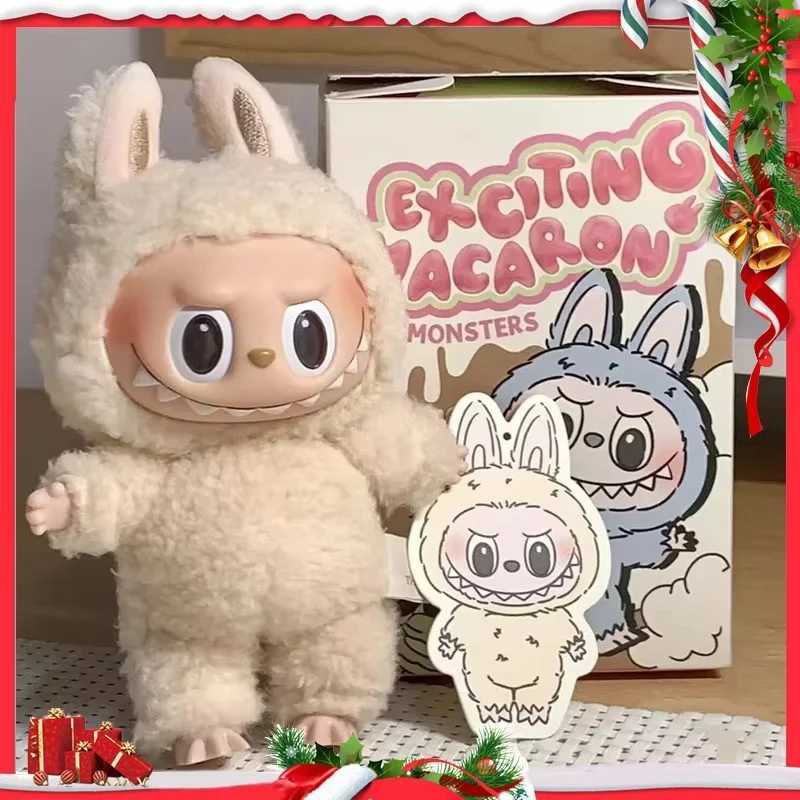 New Arrival Labubu V3 The Monsters Heartbeat Macaron Enamel Face Blind Box Pvc Figurine Tabletop Ornament Kawaii Doll Kid Christmas Gift U250528