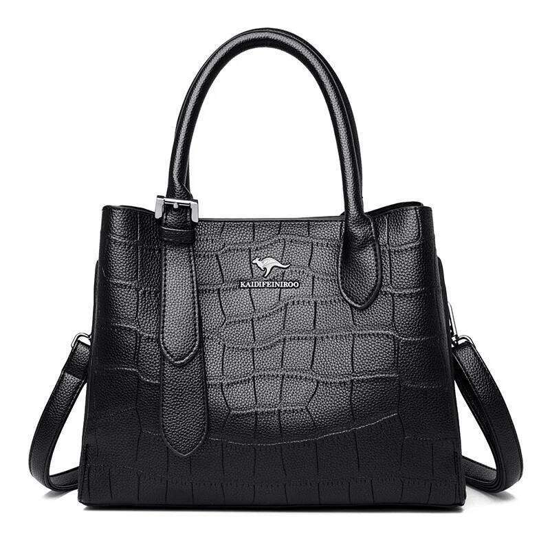 Fashionable Women Handbag 2025 Elderly Mothers Shoulder Large Capacity Crossbody Bag