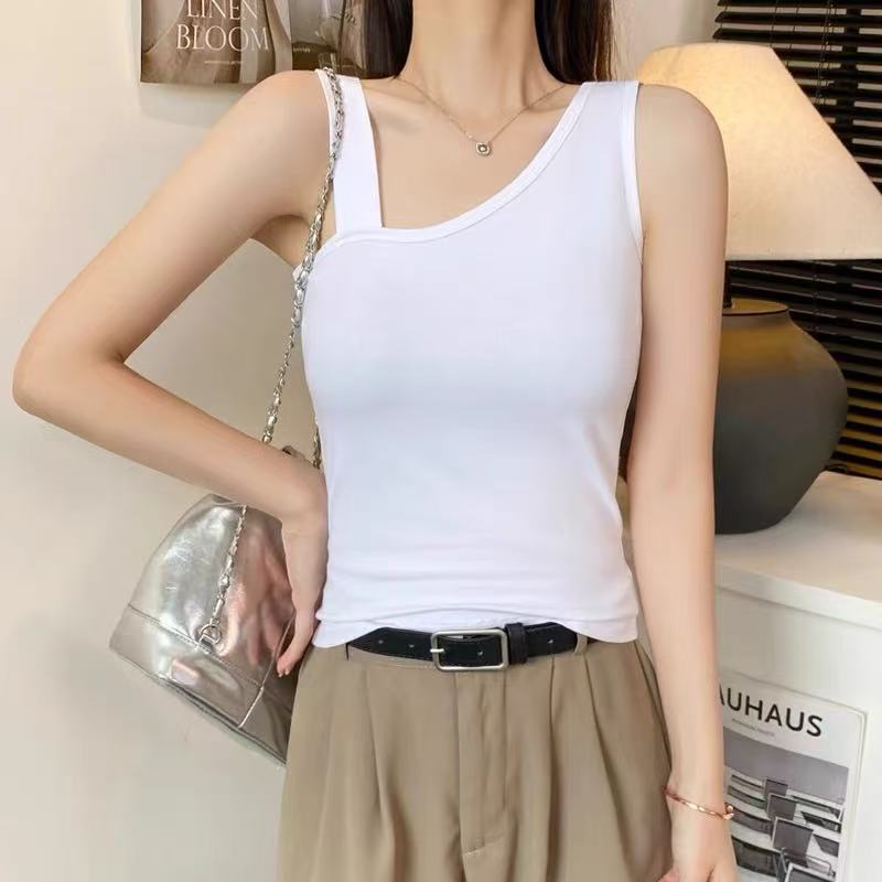 HM380 Off-shoulder Camisole for Women Summer Underwear Beautiful Back Design Slim Fit Bottom Sleeveless