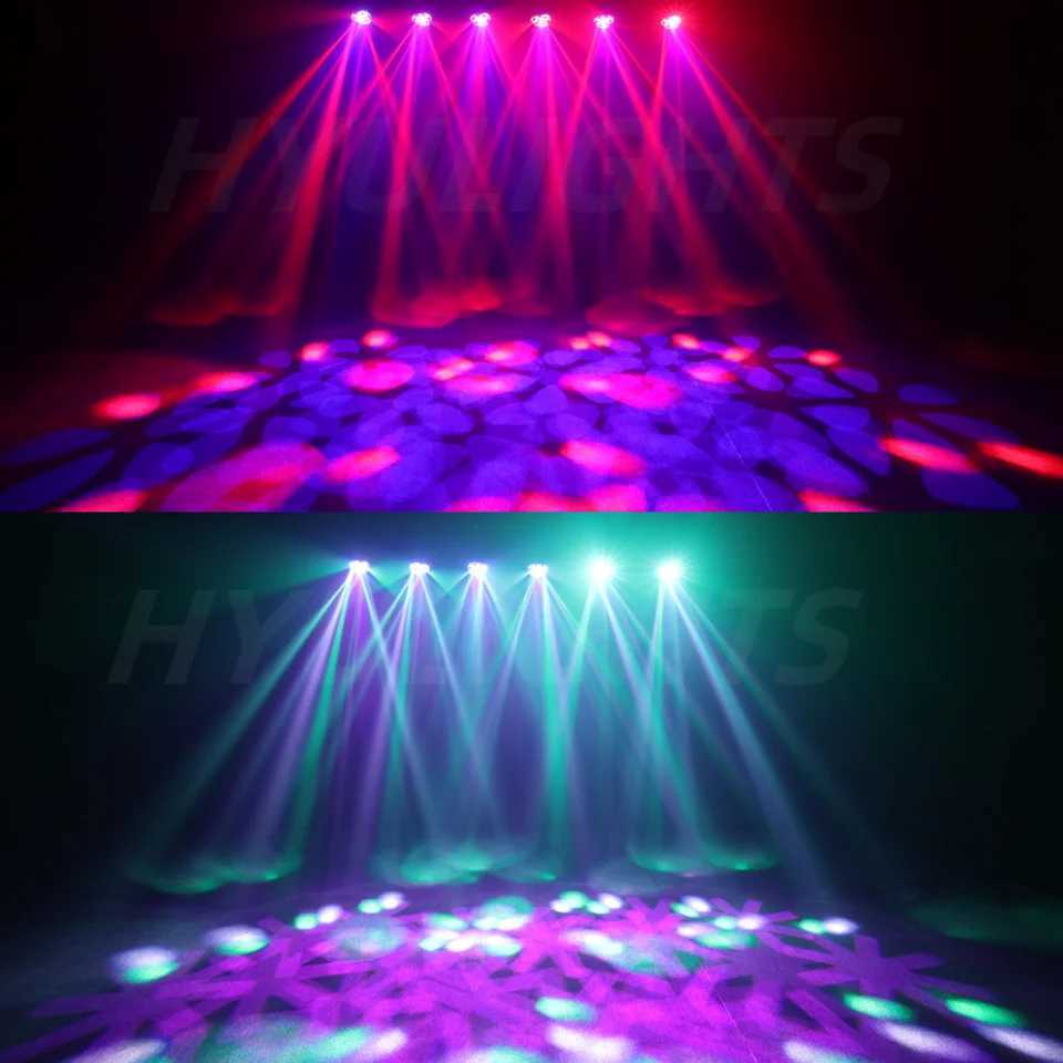 BEE EYE 150W Mini LED Moving Head Beam Spot Halo Effect 24PCS RGB 3in1 DJ Stage Effects Lights XJ250527