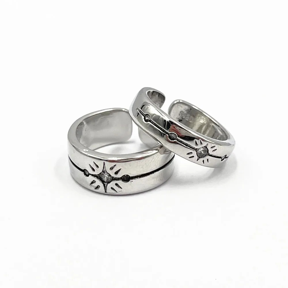 Game Love And Deepspace Ring Xavier Zayne Rafayel Cosplay Unisex Adjustable Opening Rings Jewelry Accessories Gifts 250519