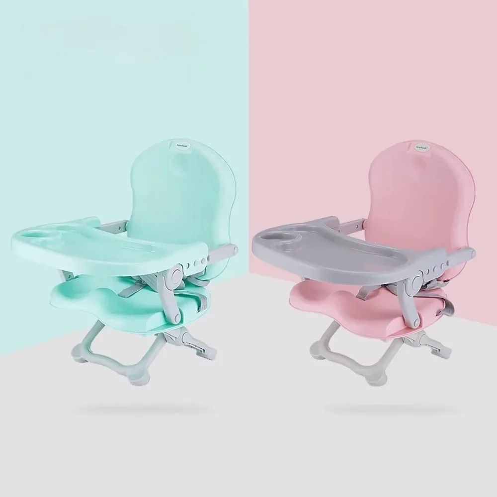 Baby Dinning Chair Foldable Space Saving Booster Seat Height Adjustable Feeding Chairs Outdoors Portable Toddler and Table 250527