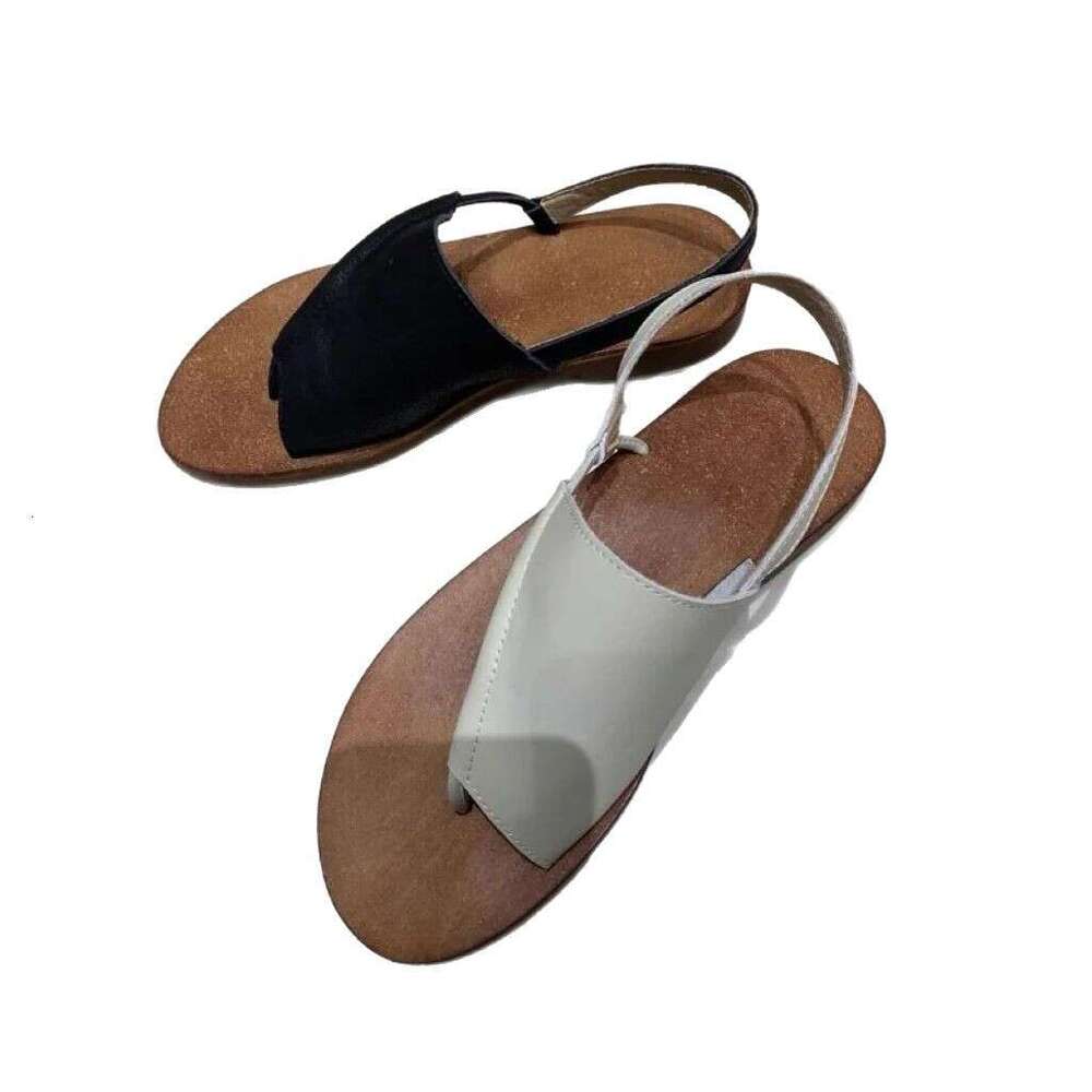 French Style Niche Post Flat Roman Sandals for Women 2025 Summer New Open Toe Outdoor Slippers