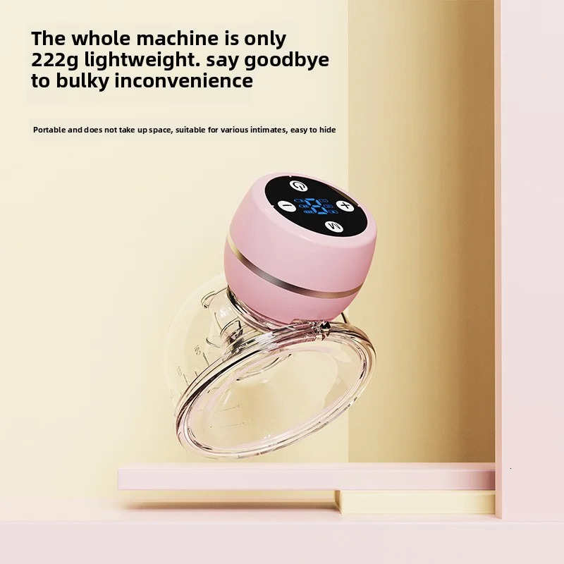 Silent wearable mother and baby products breast milk milking machine fully automatic electric pump silicone rubber 250527