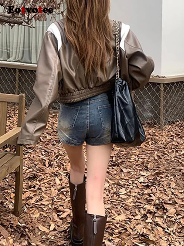 Fashion Jeans for Women Vintage Streetwear Casual Slim Button Pockets High Waist Y2k 2025 Spring Summer Shorts 250516Z