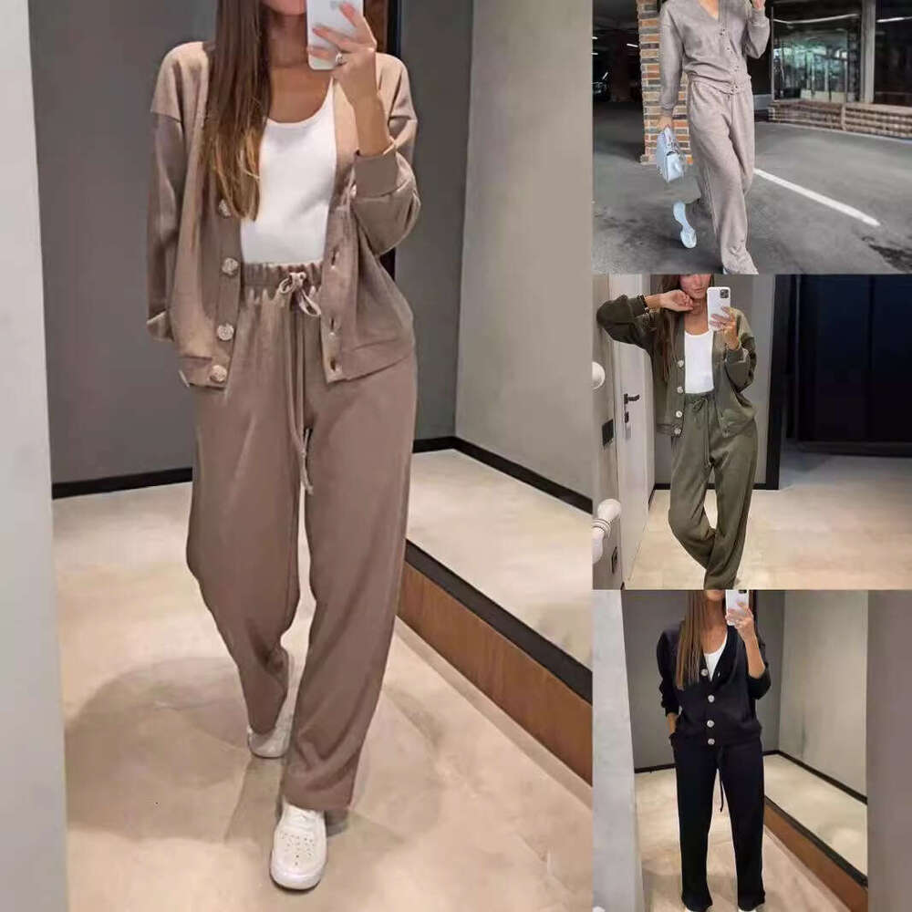2025 Autumn Winter New Casual Sports Suit Cardigan Top Women's Fashion