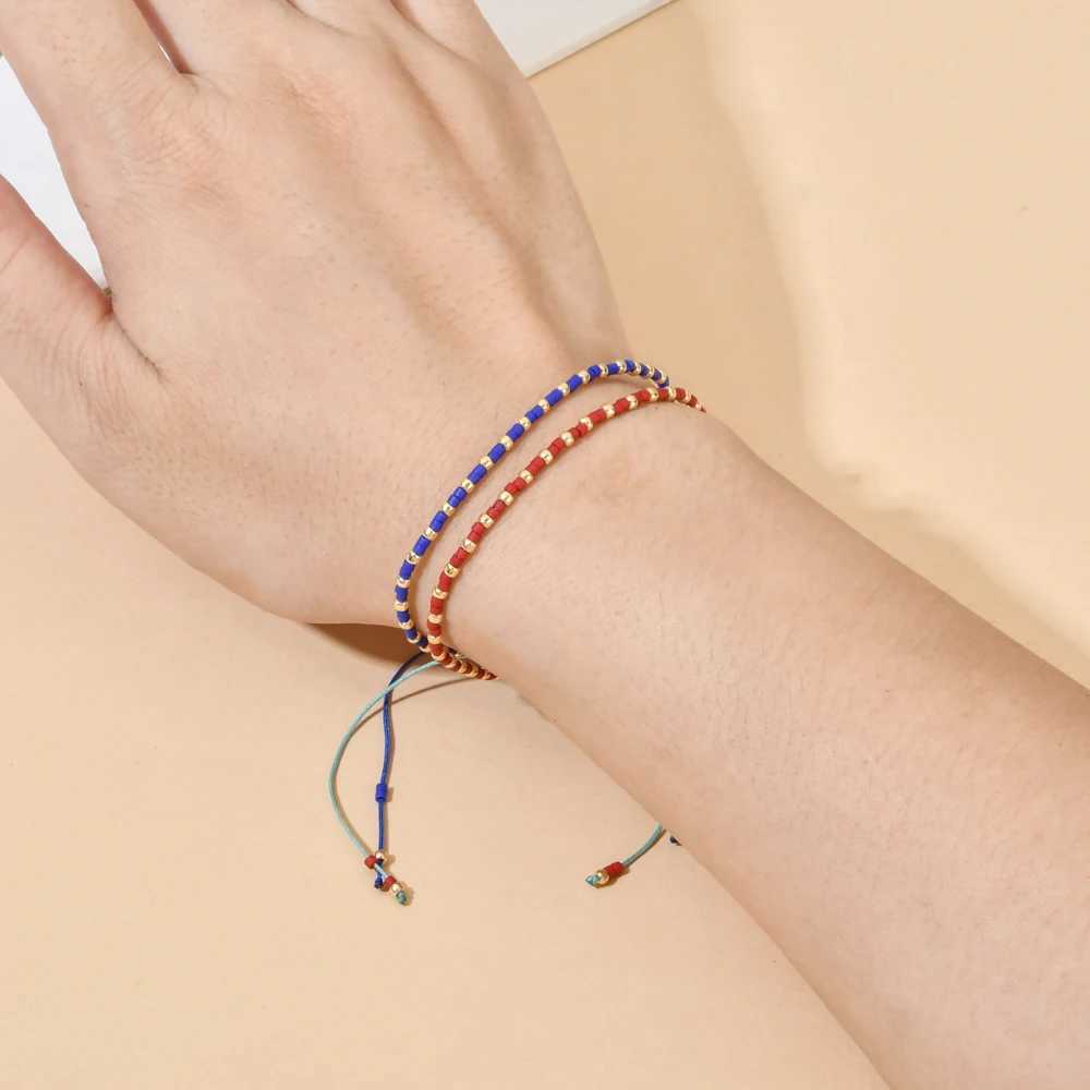 ZMZY Simple Miyuki Beaded Bracelets Thin Bracelet Bohemian Pulsera Boho Style Jewelry Armband for Women Wholesale Jewelry W250526