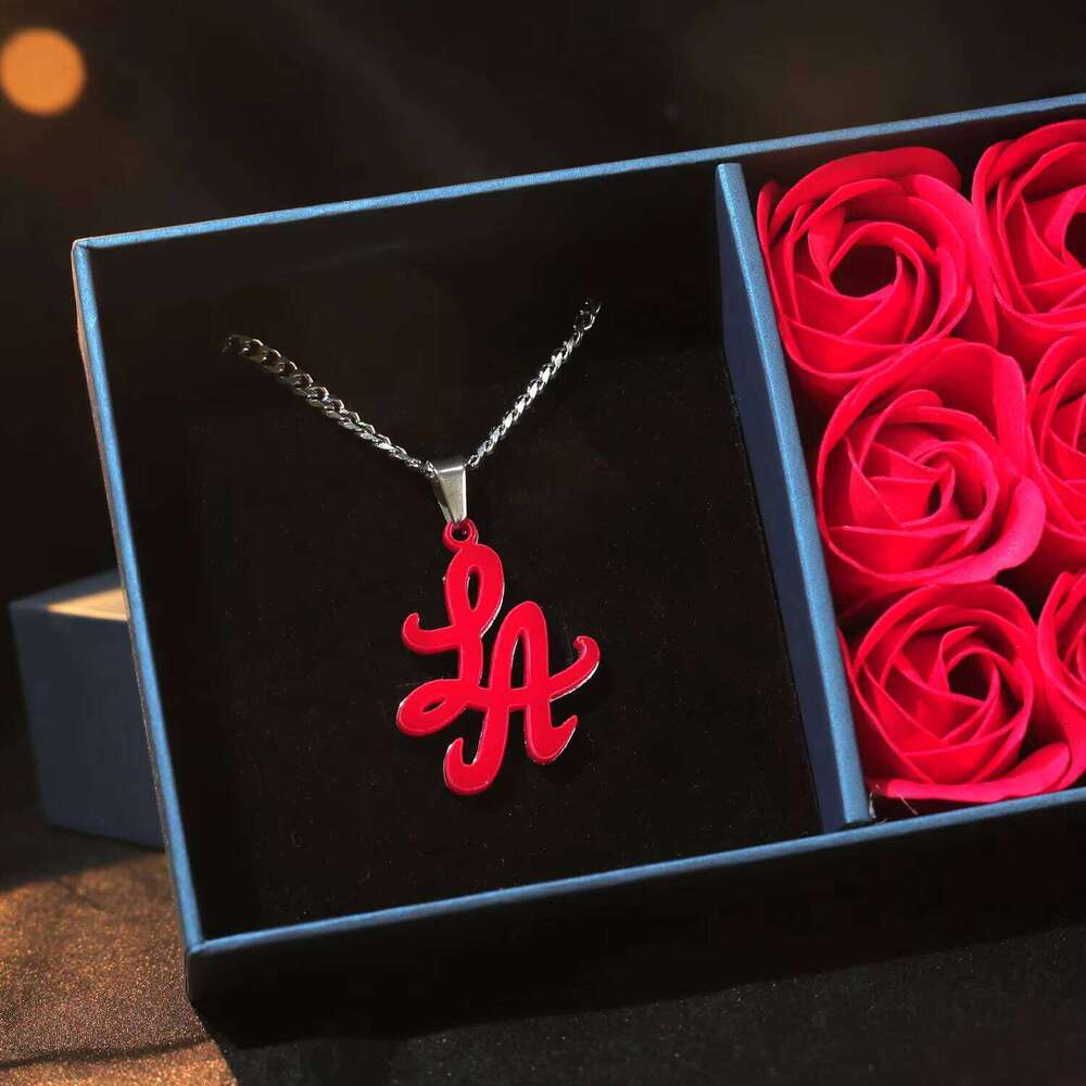 Custom Stainless Steel Name Necklace Personalized Cuban Chain Hip Hop Charm Jewelry for Men Women Gift