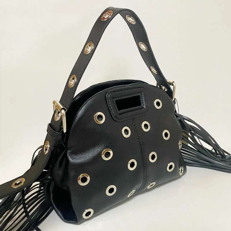 New Fashion Women Handbag Large-capacity Black PU Retro Single-shoulder Luxurious Design Casual Ladies Crossbody Bag