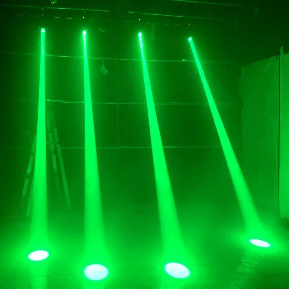 2pcs Mini LED Moving Head Light 150W Beam+Spot+18 Rotating Prisms DJ DMX Stage Light Effect Light Disco DJ Bar XJ250527