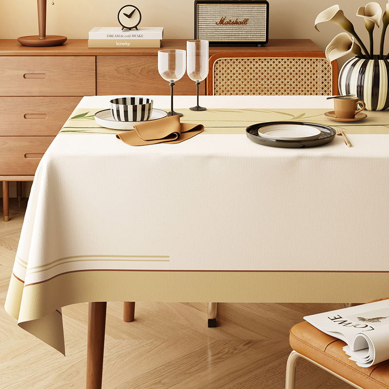 A647 Jijifeng Waterproof & Oil-Proof Washable Table Mat - High-Quality Desktop Protection for Coffee Tables