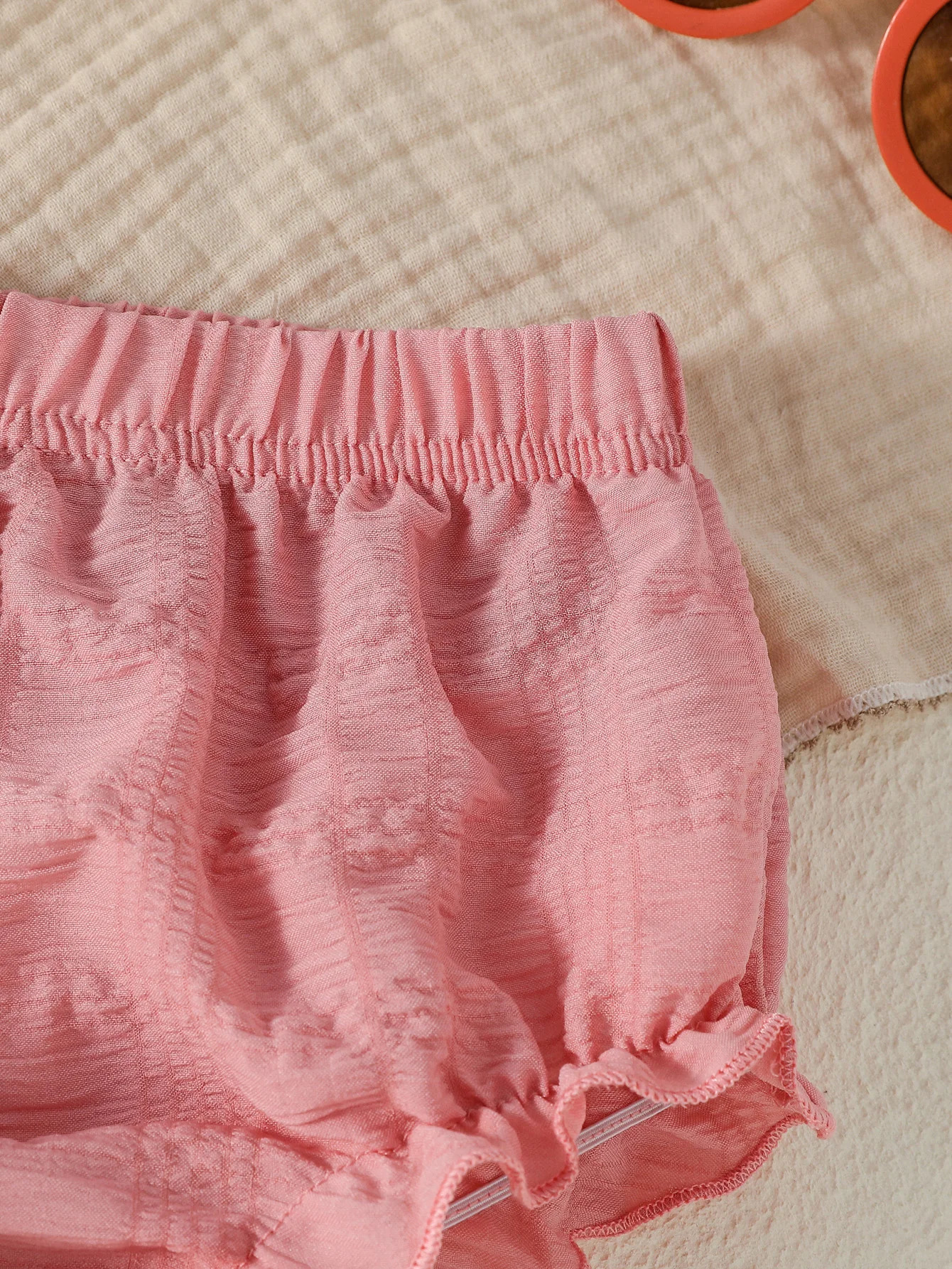 Fahion Baby Girls Solid Short Pants 3pcs Summer Casual Wear 250527