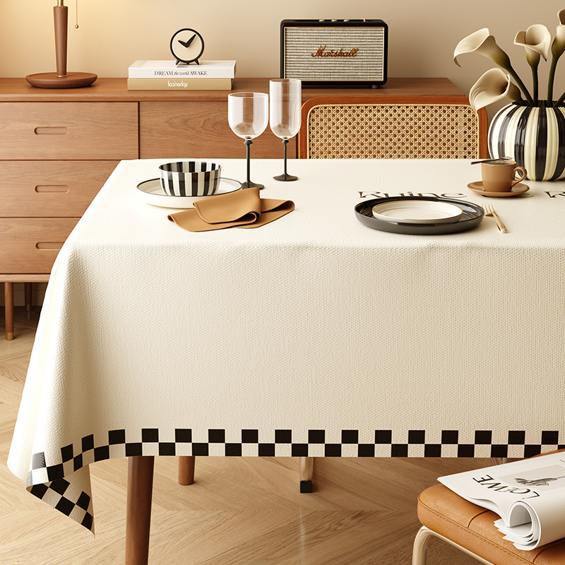 A647 Jijifeng Waterproof & Oil-Proof Washable Table Mat - High-Quality Desktop Protection for Coffee Tables