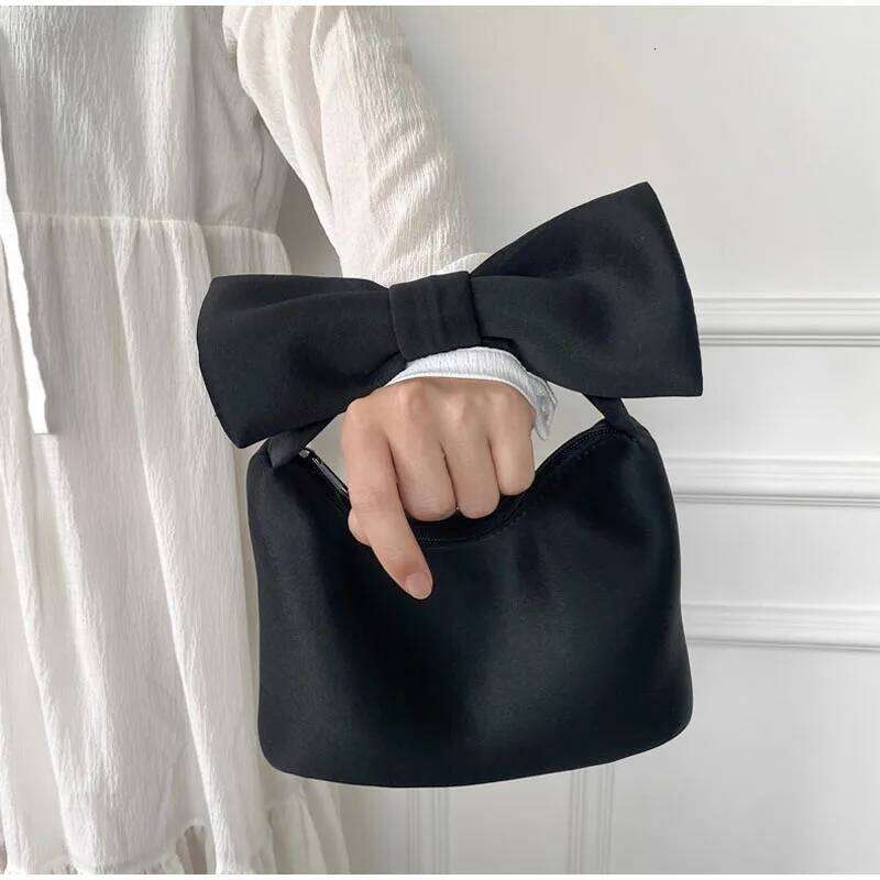 Women's Bags Designer Casual Small Hobo Bags For Women Designer Handbags And Purses In Polyester Oversized Bow Cloud Bag Top Handle Mini Wrist