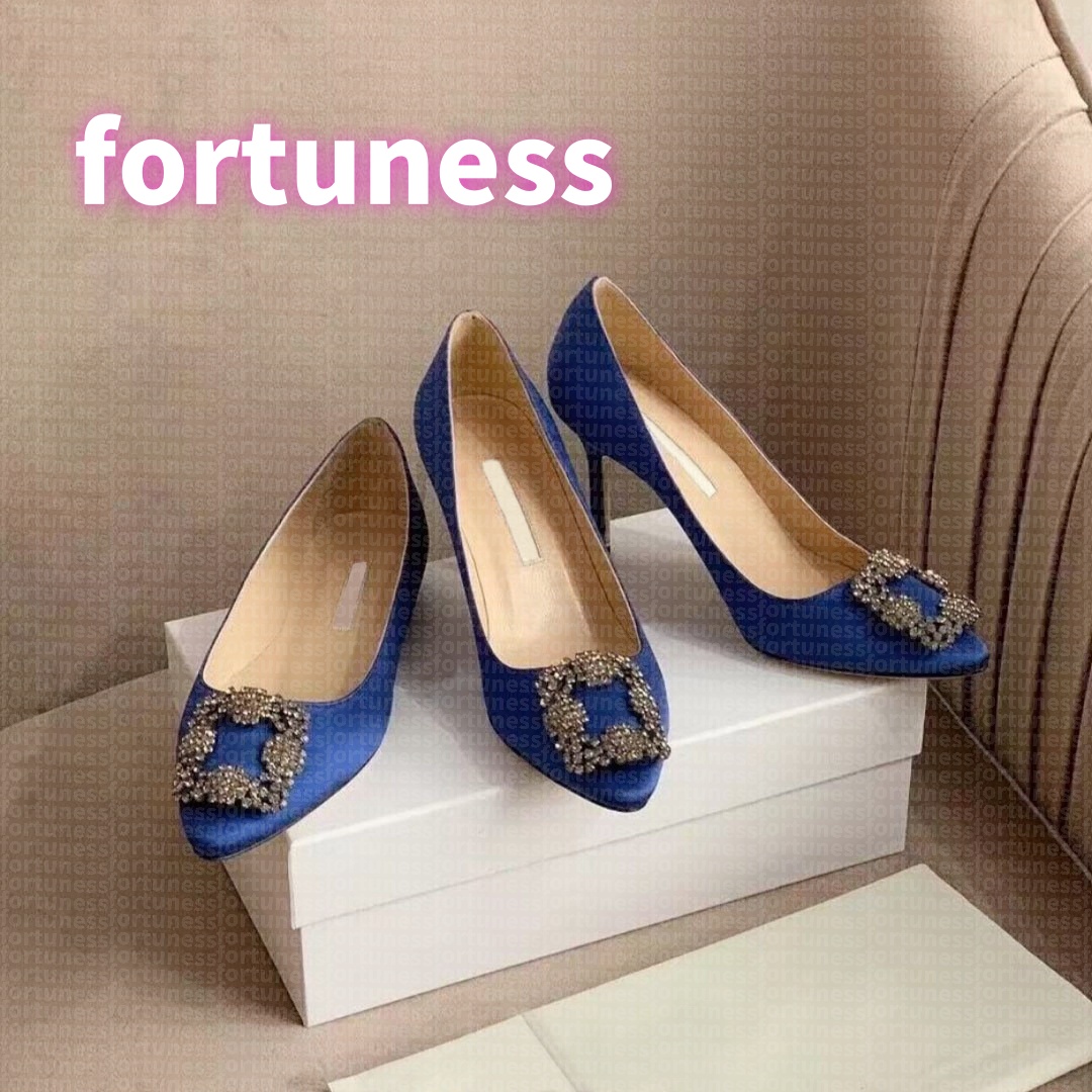 Designer women sandals rhinestone crystal square buckle details women sexy party wedding stiletto heels