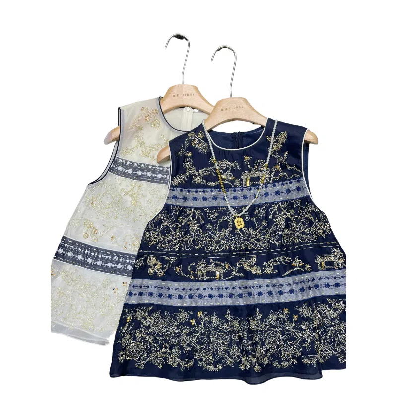 Designer Vest Top for woman and mens luxury brand running vest homme veste puff.M269