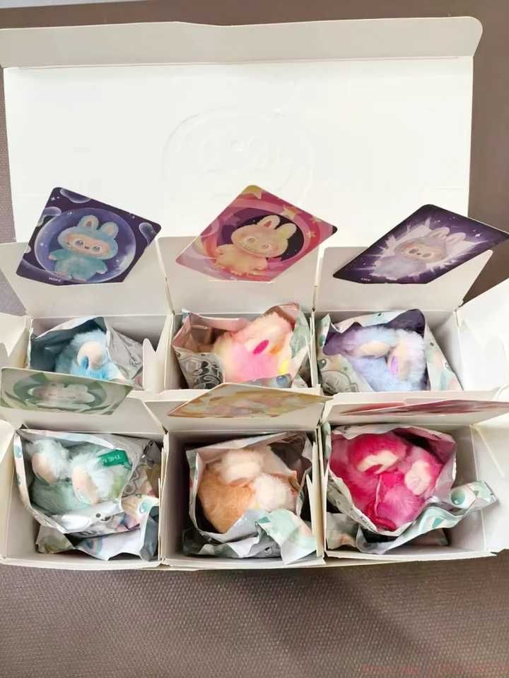 Anime Figure Labubu V3 Blind Boxes High Energy Series Pendant Dolls Models Toys Birthday Gifts M250527