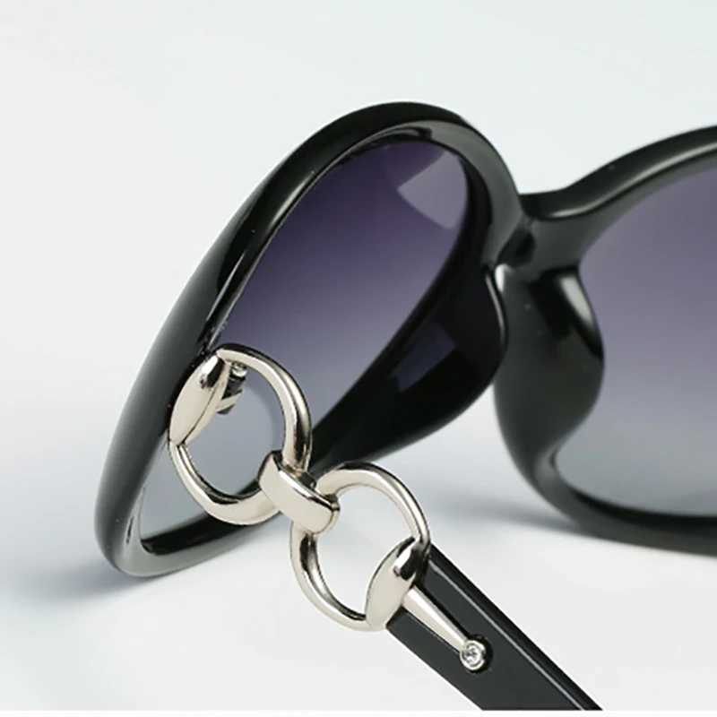 Luxruy Big Oval Polarized Sunglasses Women Classic Oversized Female Sun Glasses Fashion Driving Travelling Shades UV400 Z250527