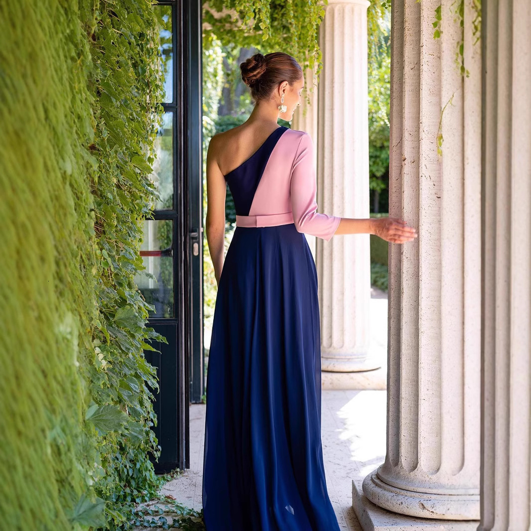 Evening dress womens high-end French dress elegant socialite light luxury dress formal dress dance party