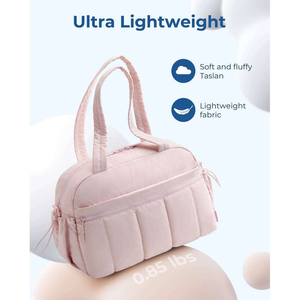 BAGSMART Travel Duffel Gym Bag For Women With Wet Pocket Carry On Weekender Shoulder Boston Bag Waterproof Beach Bags