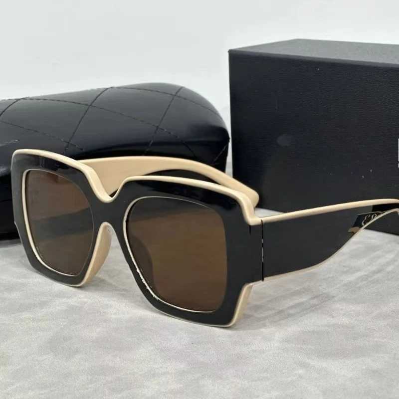 25 New XIang Sunglasses Womens Sunscreen UV Protection High-end polarized sunglasses look thin round face glasses trendy model Z250527