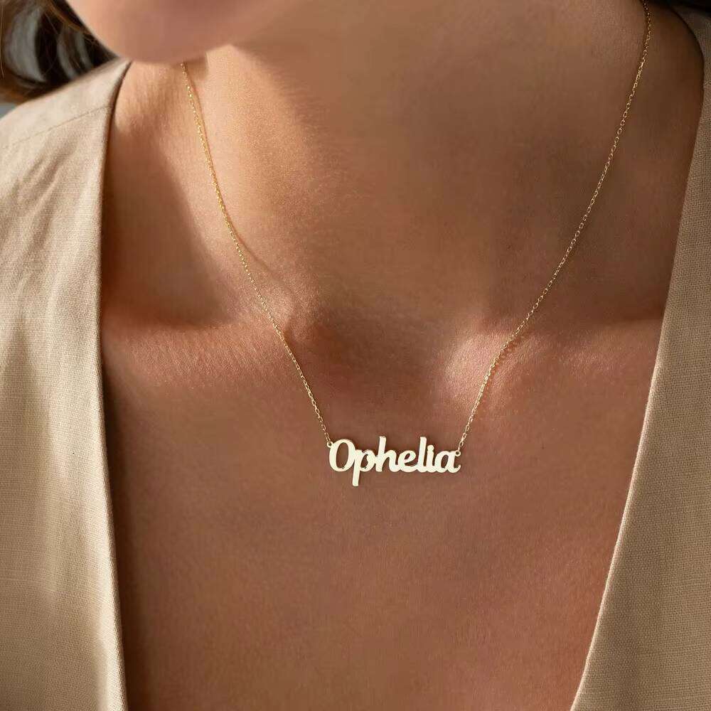 Wholesale Jewelry Personalized Sterling Sier Custom Name Necklace