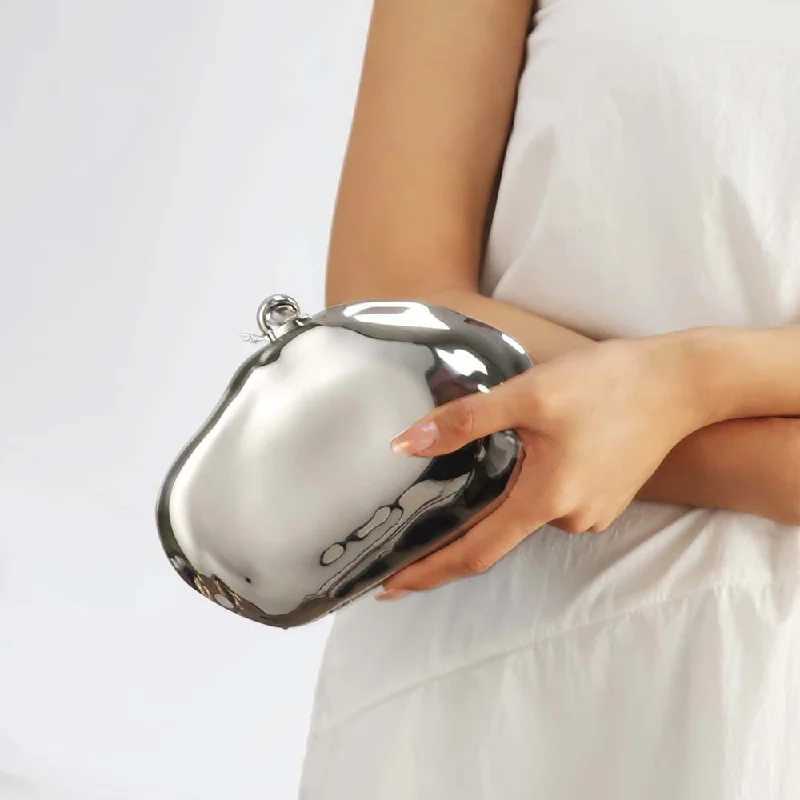 Clutch Evening Bag Fashion Acrylic New Handbags Crossbody Wedding Shoulder Luxury Designer Bags Dumpling Red Wallet Women Pouch W250527