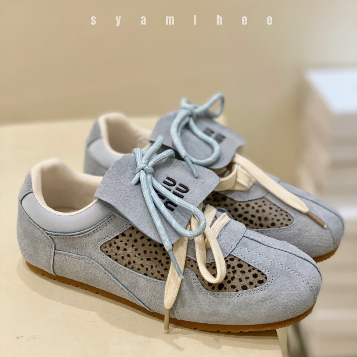 retro Style Luxury Niche design leopard print Dexun shoes for women 2025 new retro versatile casual sports Forrest Gump trend