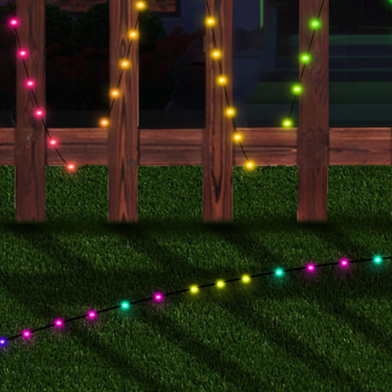 Eco-Friendly Smart Rope Lights: Multi-Colored, Adjustable via Smartphone Connectivity