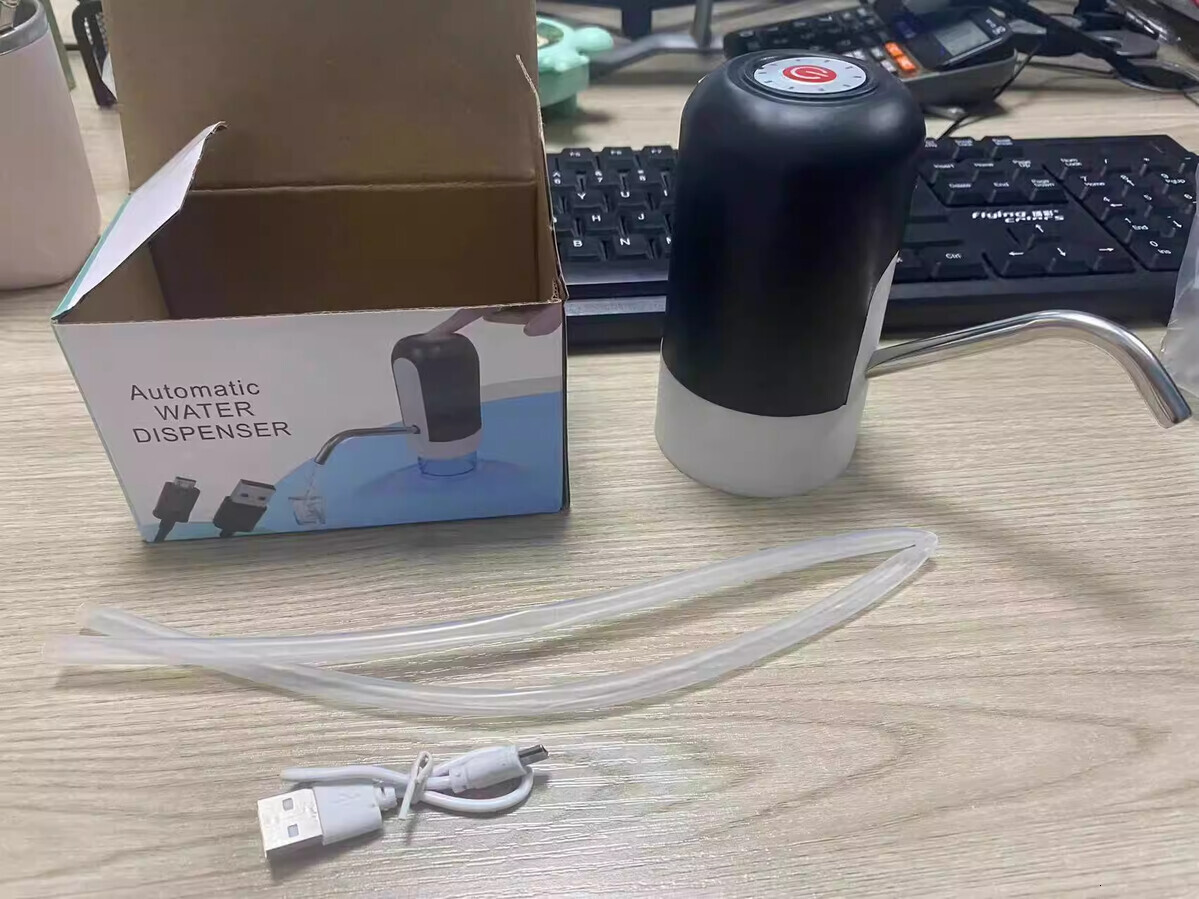 Drinking fountain Electric Portable Water Pump Dispenser USB Charging Automatic Drinking Bottle Switch Silent Touch 19 liters
