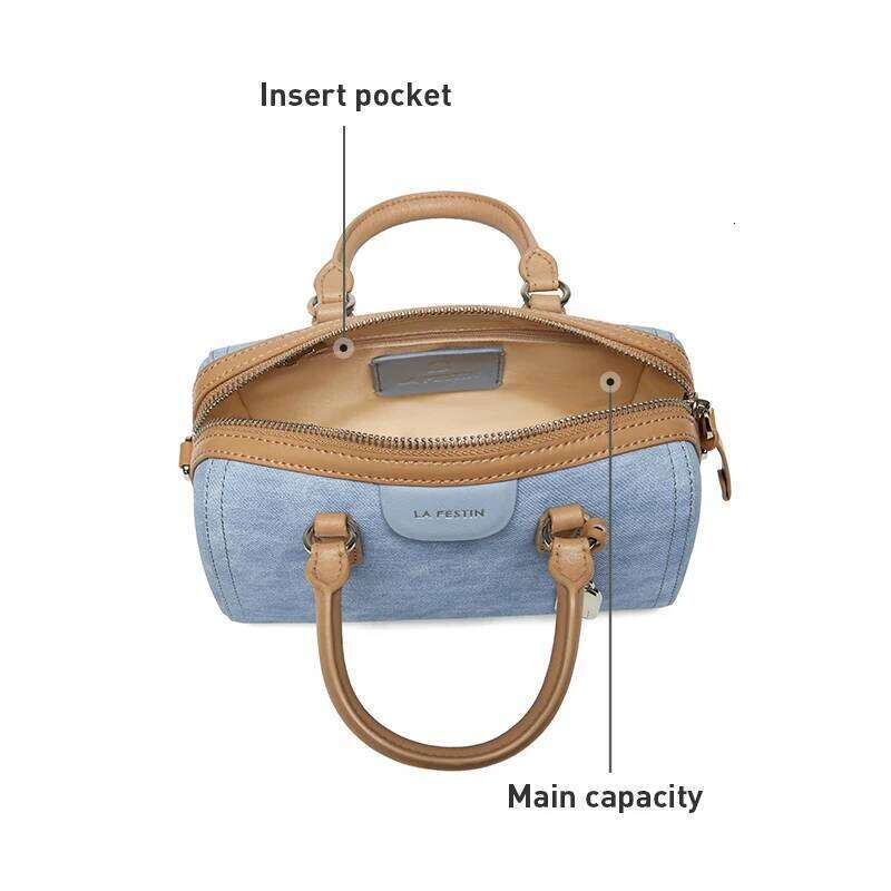 Women's Bags Designer LA FESTIN Original Bags For Women Trend Boston Designer Handbag New Shoulder Bag Crossbody Bags