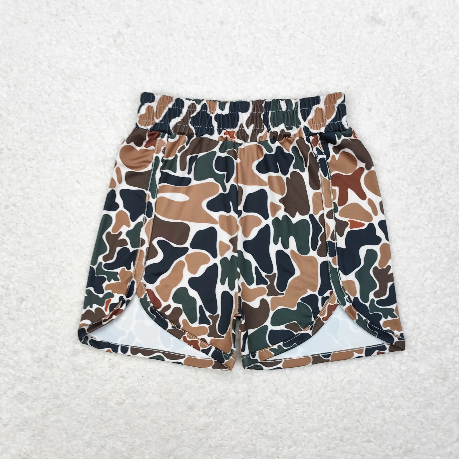 Wholesale Baby Girl Adult Summer Camo Running Shorts Athletic Workout Beach Clothing Kids Children Toddler One Piece Clothes 250527