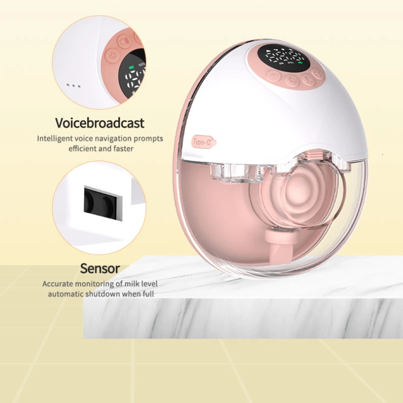 Wearable BPAFree Wireless Bra Breast Pump with Cordless Bottle n Silicone Flange Milk Manual 250527