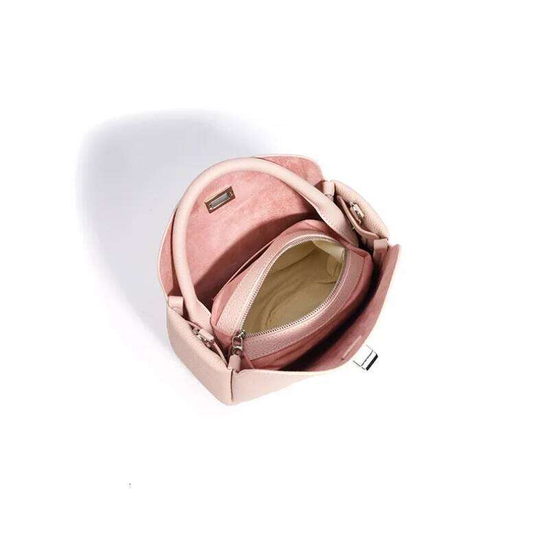 Jonlily Women Genuine Leather Shoulder Female Fashion Handbag Totes Casual Small Crossbody Bag Mini Daybag Purse -Kg1807