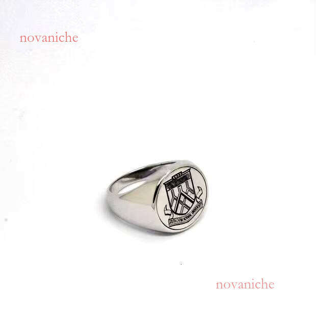Wholesale Personalized 3D Engrave for Men Fashion Sterling Sier Ring Accept Customer's