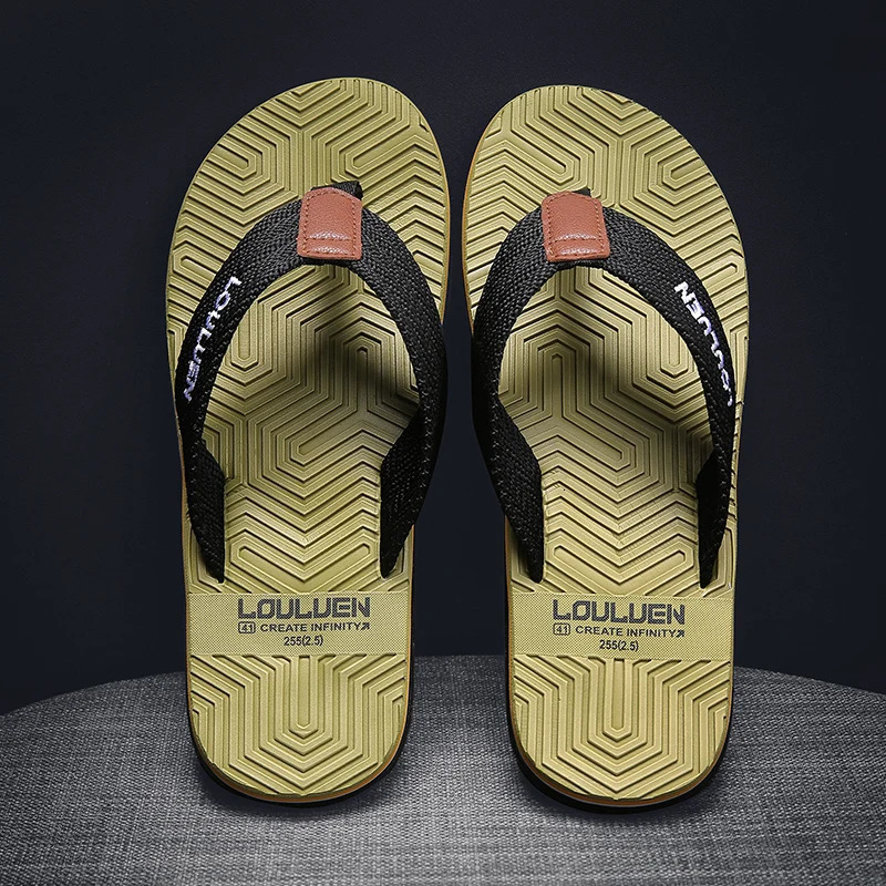 Mens flip flops super comfortable and fashionable mens summer slippers classic version cool flip flops mens shoes beach s 250526