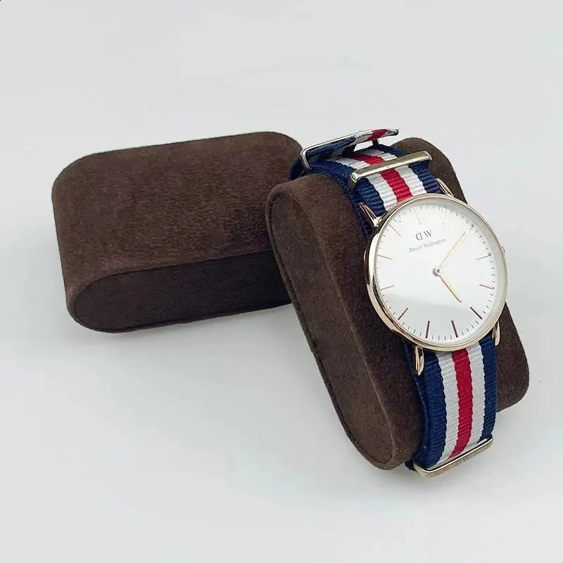 Styl Watch Carrying Case Travel Storage Box EVA Watch Protector Portable Jewelry Hard Case with Pillow for Wristwatches Gift 250526