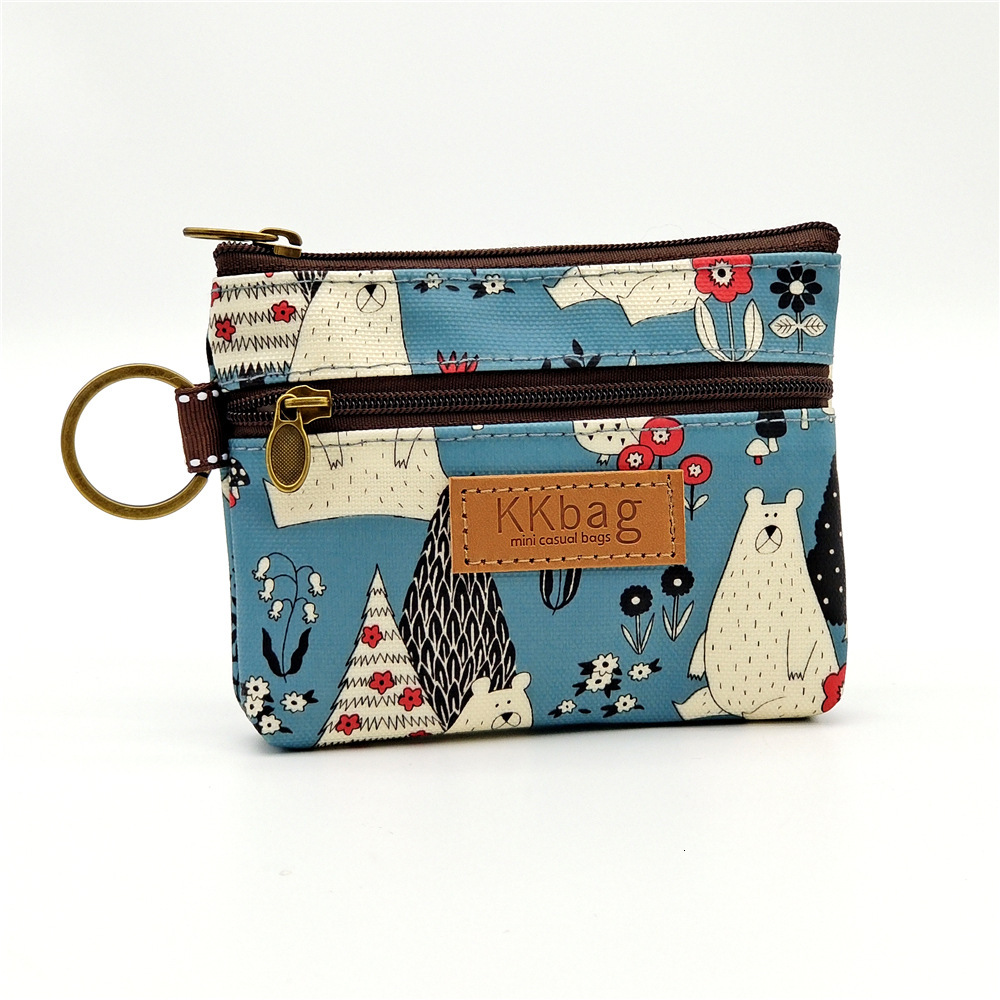 Free Shipping Designer Wallet 2023 New Printed Laminated Cartoon Purse Anti-stain Waterproof Lipstick Coin Storage Bag Women's Bag-in-bag