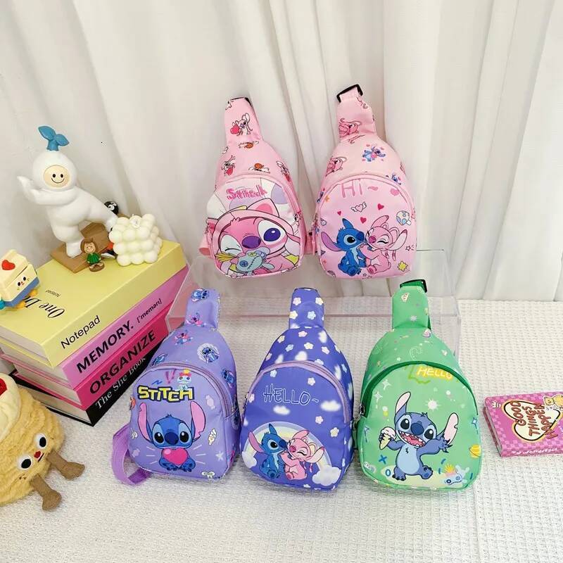 Anime Shoulder Bags Kawaii Fashion Chest Bag Travel Satchel Casual Portable Totes Backpacks Birthday Gifts For Boys Girls