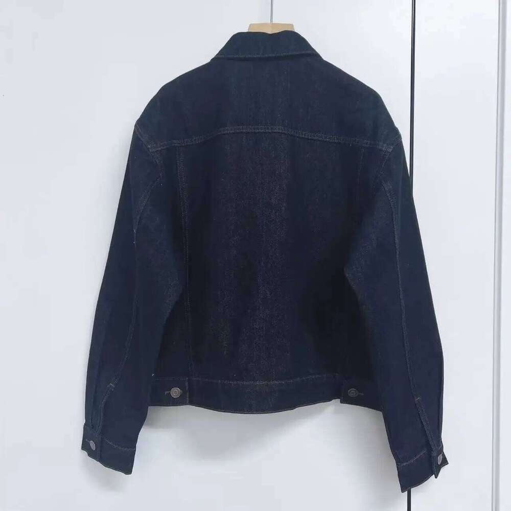 Women 2025 Spring And Summer New Classic Loose 100% Cotton Vintage Denim Short Casual Jacket